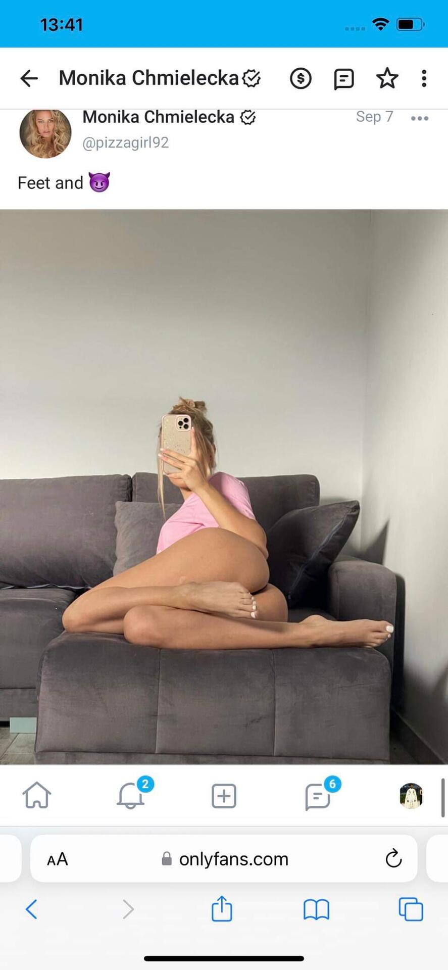 Monika Chmielecka / pizzagirl92 Nackte OnlyFans Leaks 1