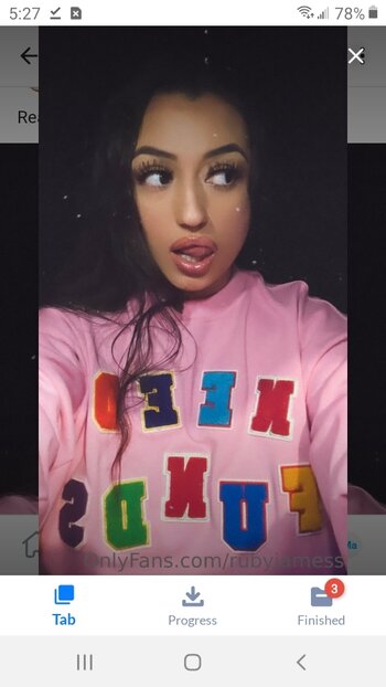 Rubyjamess / rubybabyxo / rubyjamesss Nackt-Leaks OnlyFans Foto 3