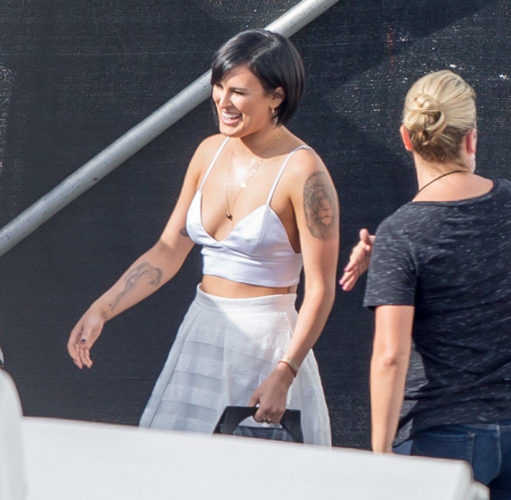 EXKLUSIV: Rumer Wills bei der Premiere der 21. Staffel von Dancing With the Stars in Los Angeles, CA gesehen