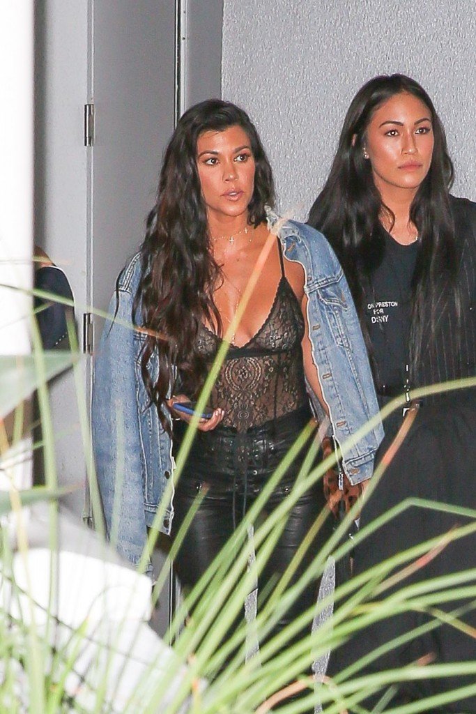 Kourtney Kardashian See Through 8