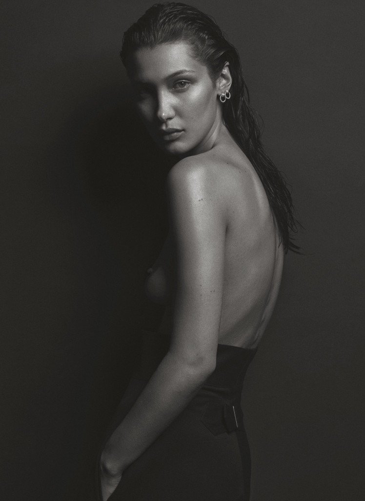 Bella Hadid oben ohne & sexy 1