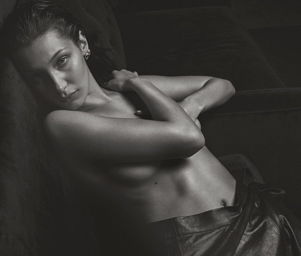 Bella Hadid oben ohne & sexy 3