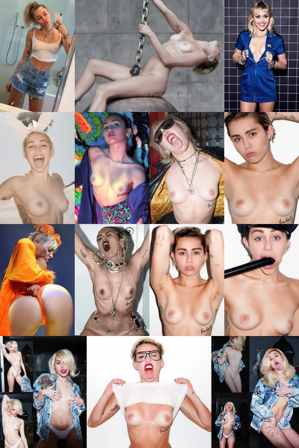 Miley Cyrus nude